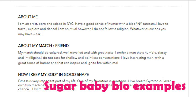 Baby about me sugar 