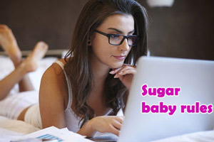 What are the rules of being a sugar baby