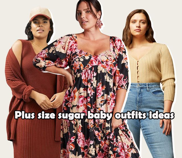 Plus size sugar baby outfit- Stylish Outfit Ideas for plus size babies