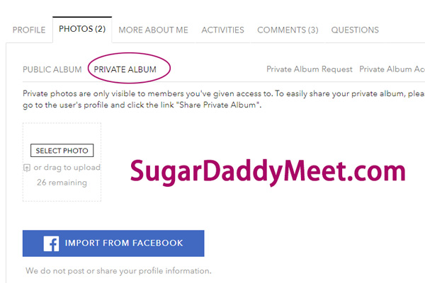 staying anonymous on the some big sugar daddy websites